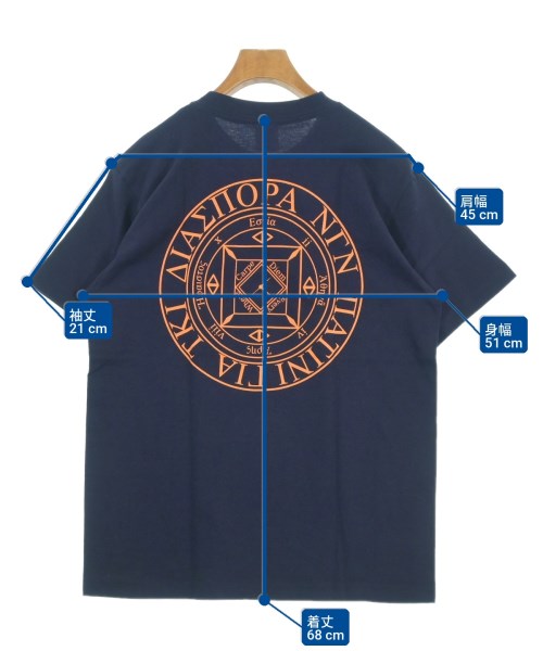 Diaspora Skateboards（ディアスポラスケートボード）Tシャツ・カットソー 紺 サイズ:M メンズ/2200699896245