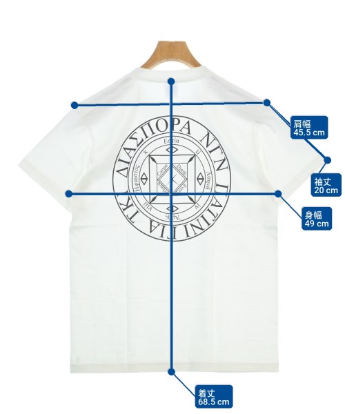 Diaspora Skateboards（ディアスポラスケートボード）Tシャツ・カットソー 白 サイズ:M メンズ/2200699896252