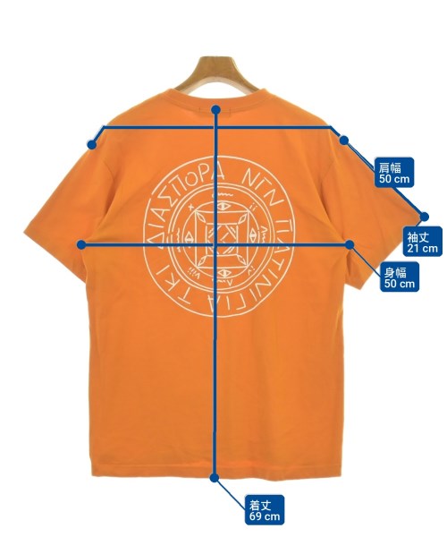 Diaspora Skateboards（ディアスポラスケートボード）Tシャツ・カットソー オレンジ サイズ:L メンズ/2200700621217