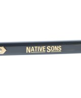 NATIVE SONS（ネイティブサンズ）メガネ 黒 サイズ:- メンズ/2200603762024