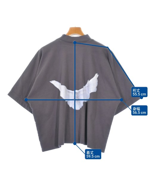 yeezy（イージー）Tシャツ・カットソー グレー サイズ:XS メンズ/2200575052161