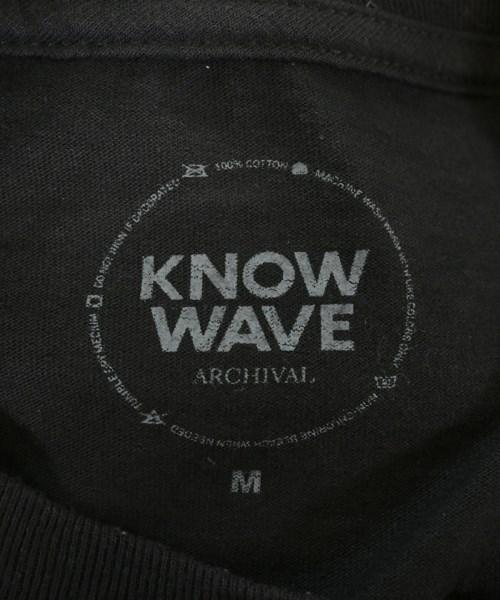 Know Wave（ノーウェーブ）Tシャツ・カットソー 黒 サイズ:M メンズ/2200558547011