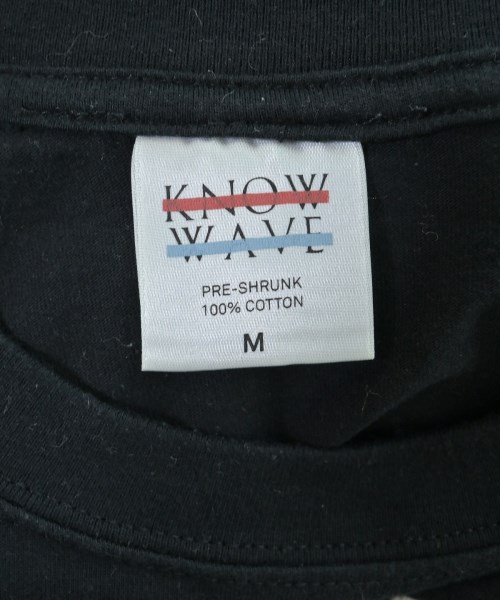 Know Wave（ノーウェーブ）Tシャツ・カットソー 黒 サイズ:M メンズ/2200642253101