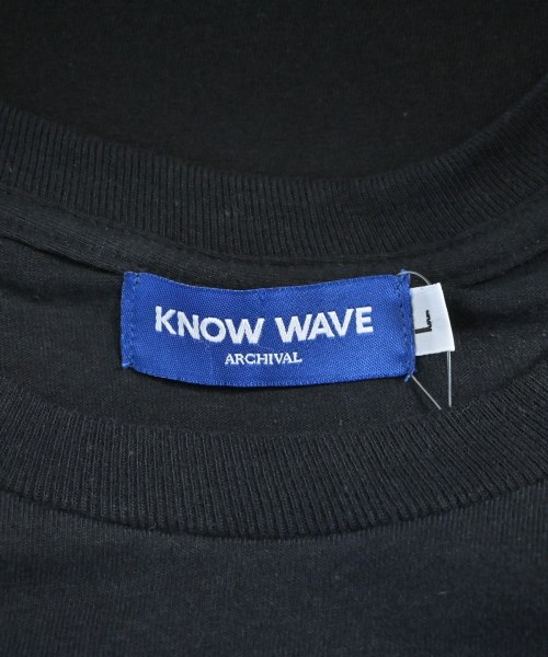 Know Wave（ノーウェーブ）Tシャツ・カットソー 黒 サイズ:L メンズ/2200536737311