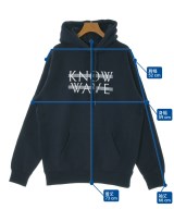 Know Wave（ノーウェーブ）パーカー 紺 サイズ:M メンズ/2200664250027