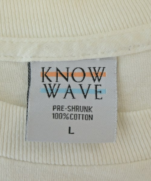 Know Wave（ノーウェーブ）Tシャツ・カットソー 白 サイズ:L メンズ/2200688270018