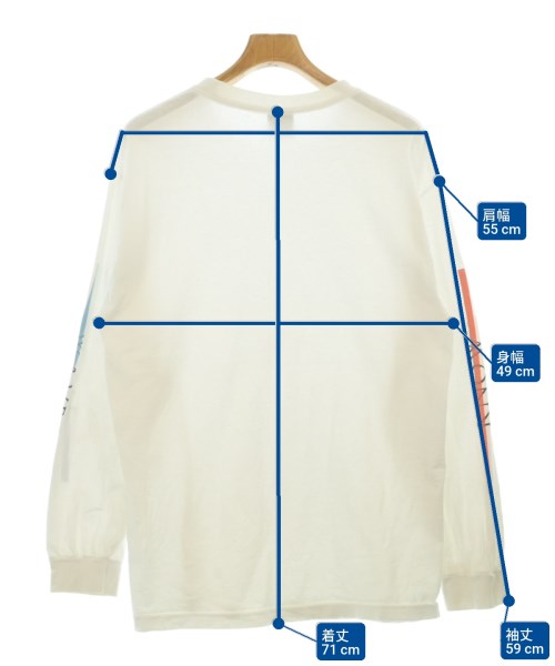 Know Wave（ノーウェーブ）Tシャツ・カットソー 白 サイズ:L メンズ/2200688270018