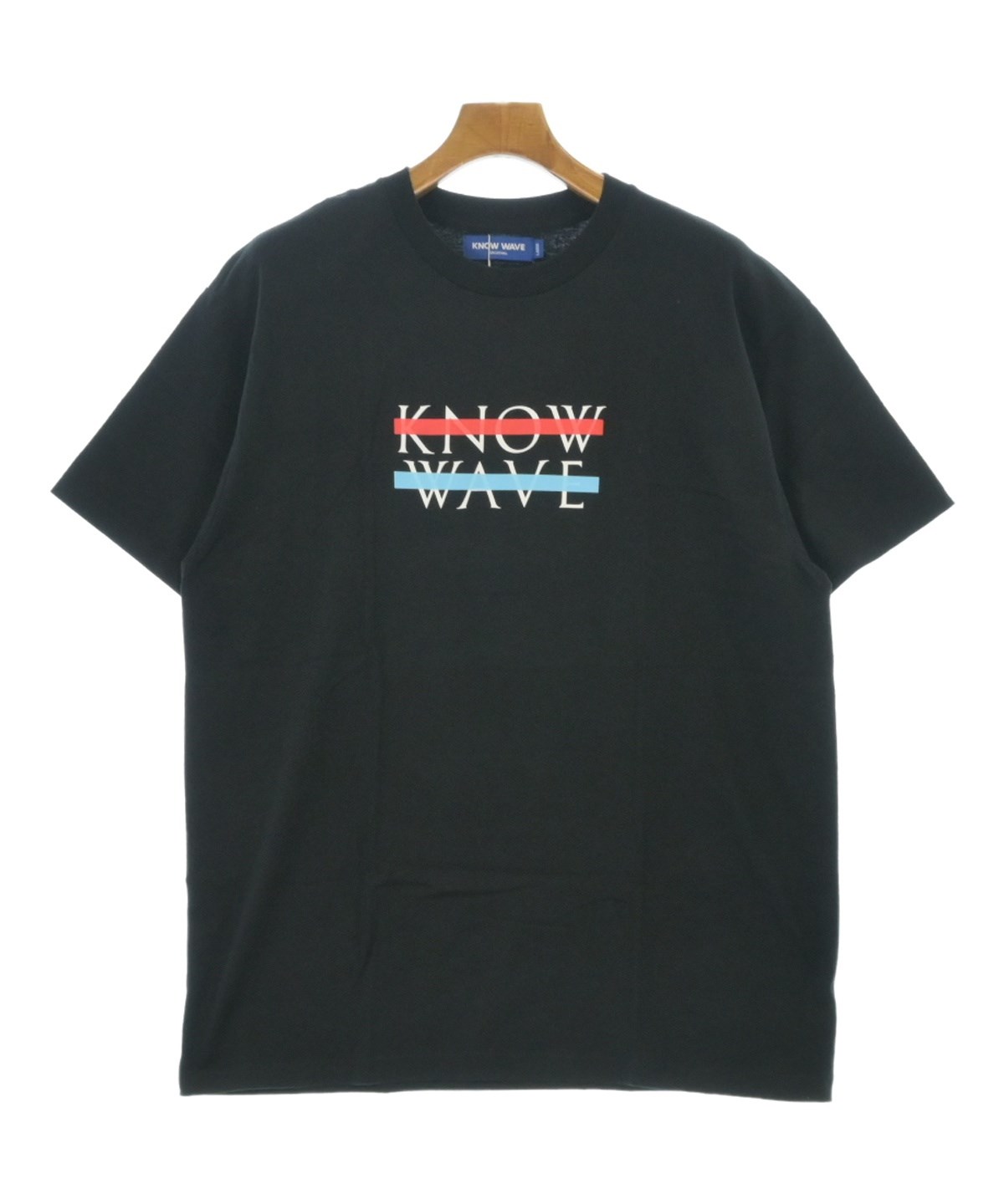 UN3D. ウェーブラインTシャツ ブラック 36サイズ UN3D.（アンスリード）の「ウェーブラインTシャツ（Tシャツ/カットソー
