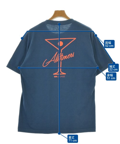 Alltimers（オールタイマーズ）Tシャツ・カットソー 青 サイズ:-(M位) メンズ/2200682890076