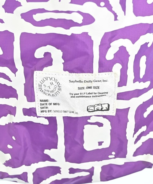 SAYHELLO（セイハロー）その他 紫 サイズ:- メンズ/2200638865134