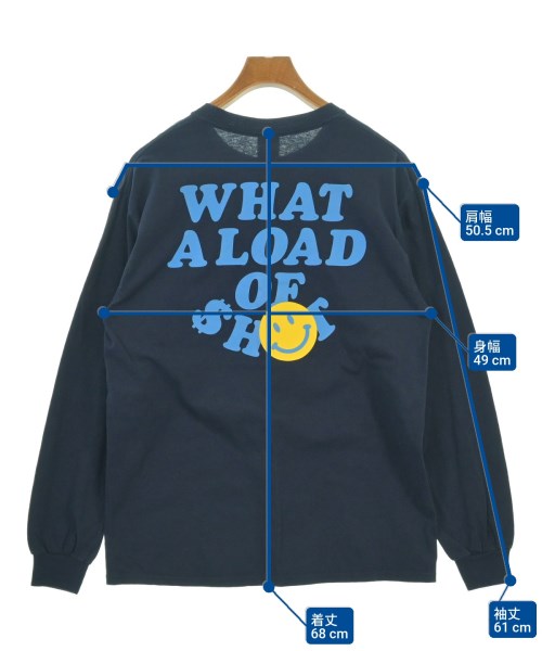 SAYHELLO（セイハロー）Tシャツ・カットソー 紺 サイズ:M メンズ/2200540924325