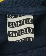 SAYHELLO（セイハロー）Tシャツ・カットソー 紺 サイズ:M メンズ/2200540924325