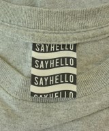SAYHELLO（セイハロー）Tシャツ・カットソー グレー サイズ:M メンズ/2200697273055