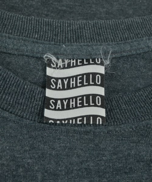 SAYHELLO（セイハロー）Tシャツ・カットソー 紺 サイズ:M メンズ/2200697273062