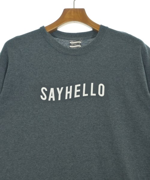SAYHELLO（セイハロー）Tシャツ・カットソー 紺 サイズ:M メンズ/2200697273062