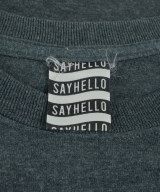 SAYHELLO（セイハロー）Tシャツ・カットソー 紺 サイズ:M メンズ/2200697273062