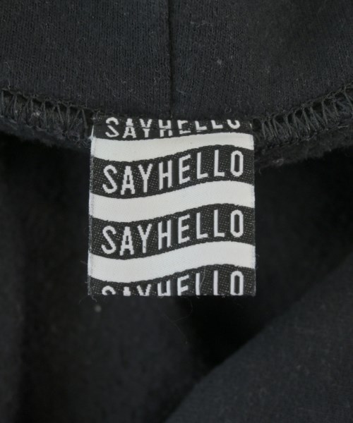 SAYHELLO（セイハロー）パーカー 黒 サイズ:-(XXL位) メンズ/2200696259043