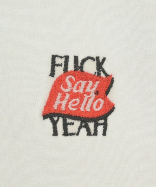 SAYHELLO（セイハロー）Tシャツ・カットソー 白 サイズ:-(XL位) メンズ/2200696259104