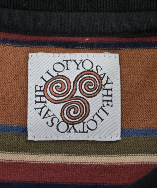 SAYHELLO（セイハロー）Tシャツ・カットソー 茶 サイズ:L メンズ/2200660984056