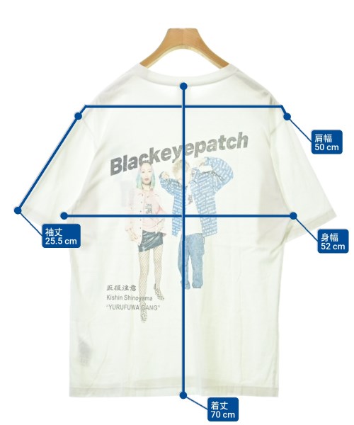 BLACK EYE PATCH（ブラックアイパッチ）Tシャツ・カットソー 白 サイズ:M メンズ/2200560432053
