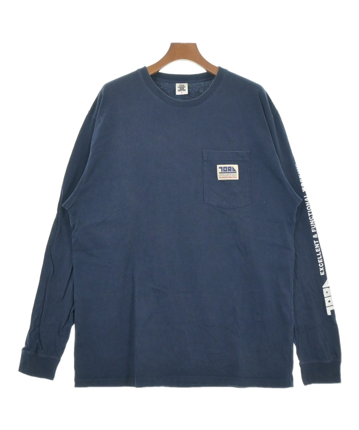 BLACK EYE PATCH（ブラックアイパッチ）Tシャツ・カットソー 紺 サイズ