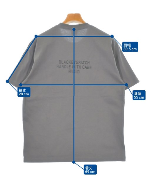 BLACK EYE PATCH（ブラックアイパッチ）Tシャツ・カットソー グレー サイズ:M メンズ/2200641664052