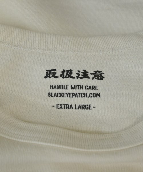 BLACK EYE PATCH（ブラックアイパッチ）Tシャツ・カットソー 白 サイズ:XL メンズ/2200566969058