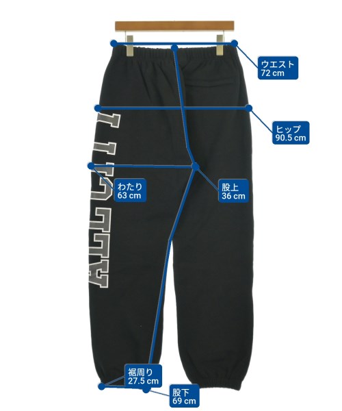 BLACK EYE PATCH（ブラックアイパッチ）スウェットパンツ 黒 サイズ:L メンズ/2200622638348