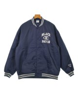 BLACK EYE PATCH（ブラックアイパッチ）スタジャン 紺 サイズ:XL メンズ/2200627023071