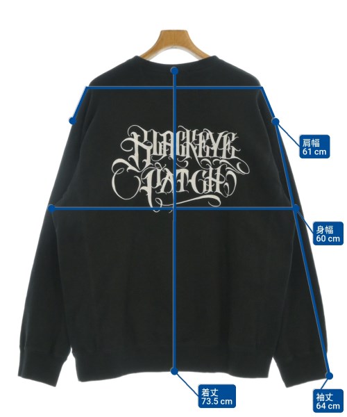 BLACK EYE PATCH（ブラックアイパッチ）スウェット 黒 サイズ:XXL メンズ/2200669845143