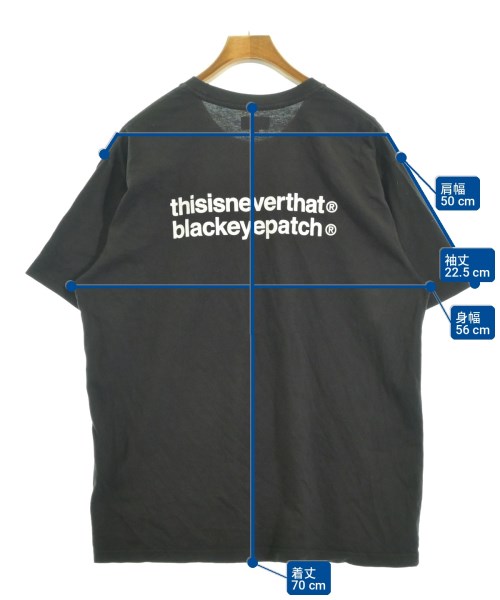 BLACK EYE PATCH（ブラックアイパッチ）Tシャツ・カットソー 黒 サイズ:L メンズ/2200701790035