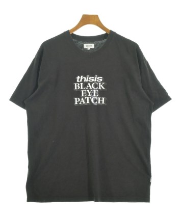 BLACK EYE PATCH（ブラックアイパッチ）Tシャツ・カットソー 黒 サイズ