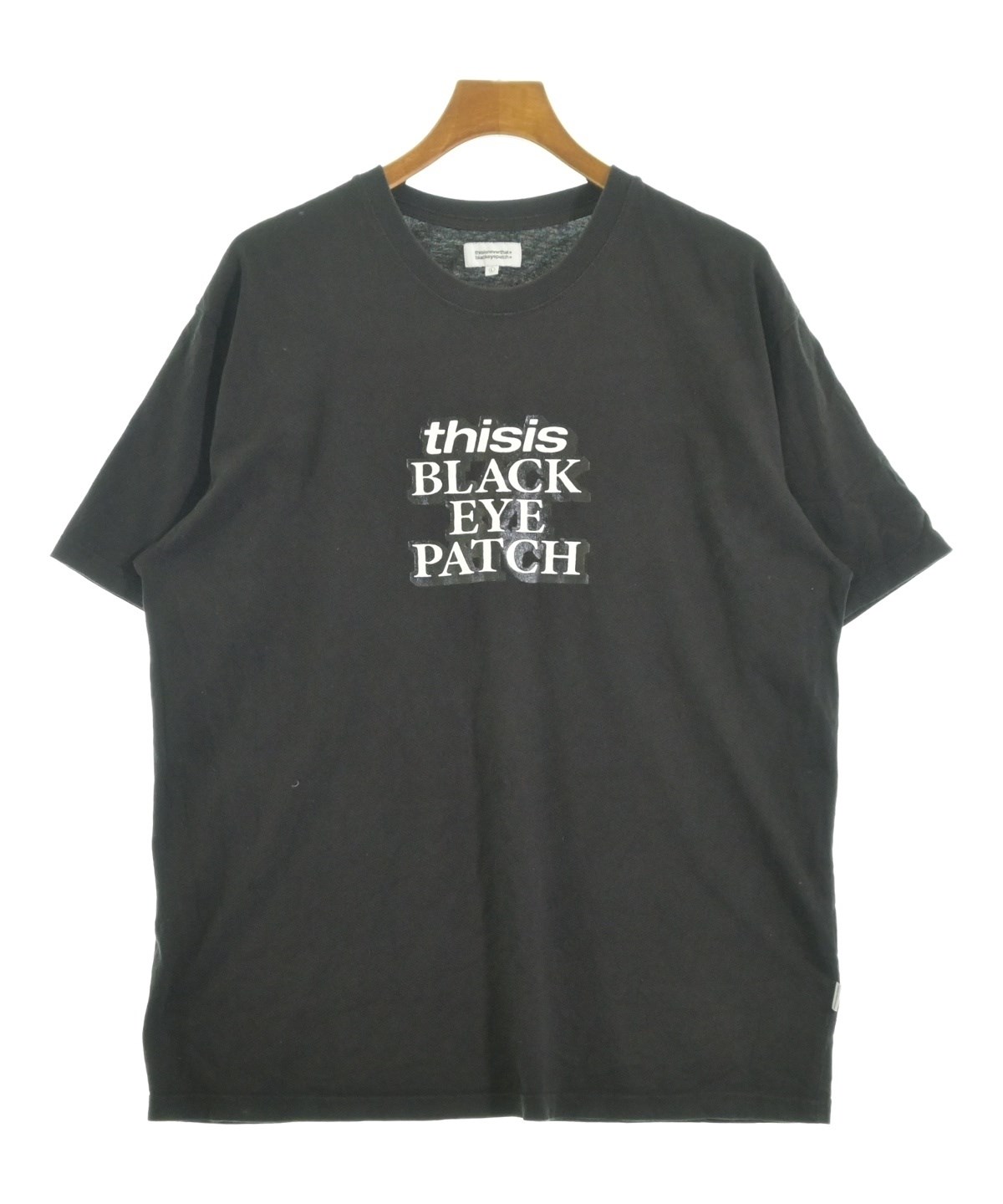 BLACK EYE PATCH（ブラックアイパッチ）Tシャツ・カットソー 黒 サイズ