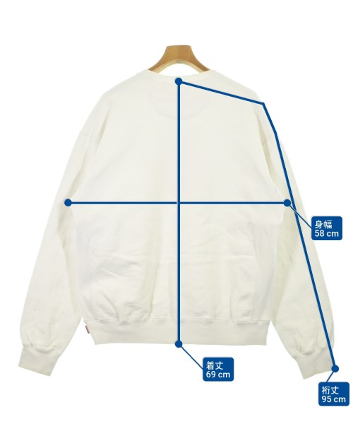 BLACK EYE PATCH（ブラックアイパッチ）スウェット 白 サイズ:L メンズ/2200645647037