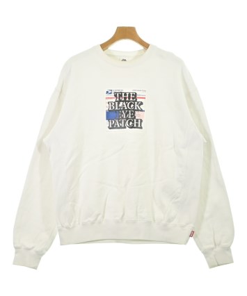 BLACK EYE PATCH（ブラックアイパッチ）スウェット 白 サイズ:L メンズ