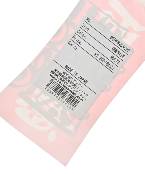 BLACK EYE PATCH（ブラックアイパッチ）小物類（その他） その他（柄物・カラフル） サイズ:- メンズ/2200646624075