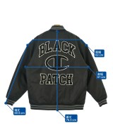 BLACK EYE PATCH（ブラックアイパッチ）スタジャン 黒 サイズ:M メンズ/2200646696027