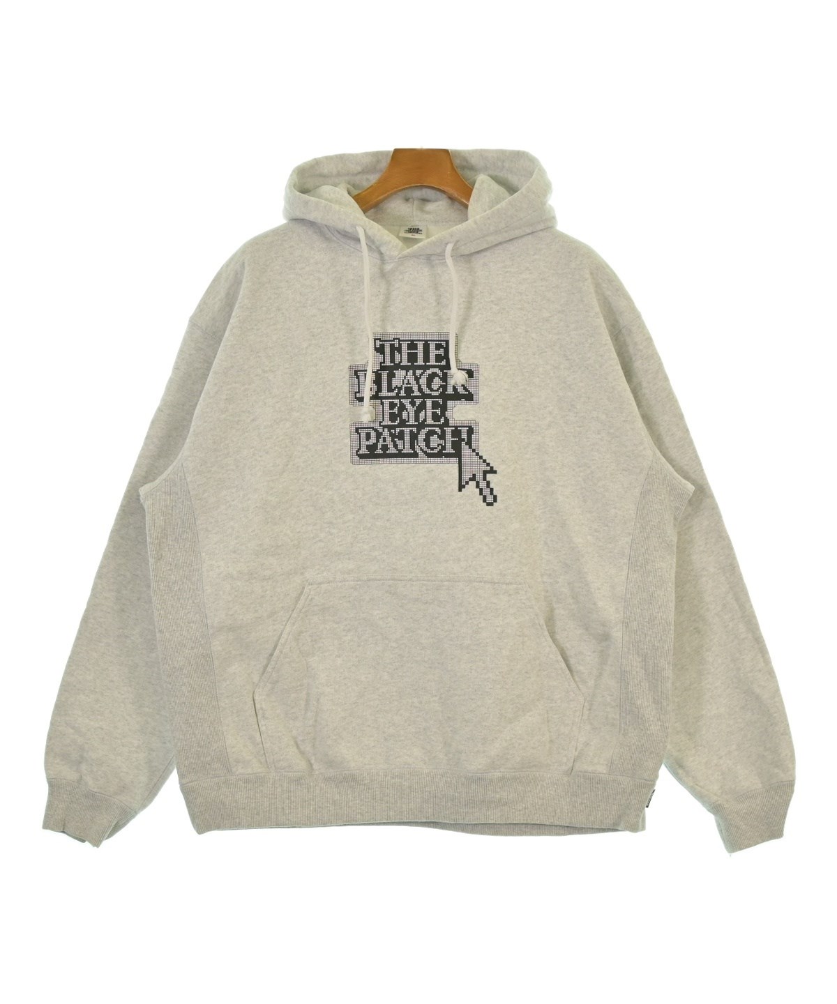 BLACK EYE PATCH（ブラックアイパッチ）パーカー グレー サイズ:XL