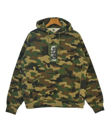 THE BLACK EYE PATCH 迷彩パーカー M BLACK EYE PATCH（ブラックアイパッチ）パーカー カーキ サイズ:M