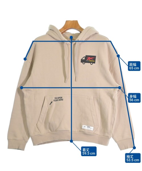 BLACK EYE PATCH（ブラックアイパッチ）パーカー ベージュ サイズ:S メンズ/2200649725014