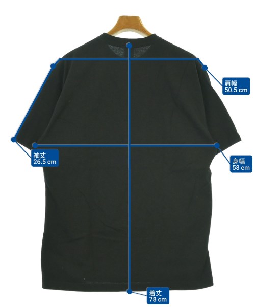 BLACK EYE PATCH（ブラックアイパッチ）Tシャツ・カットソー 黒 サイズ:L メンズ/2200666306036