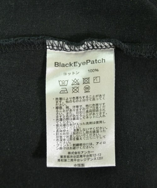 BLACK EYE PATCH（ブラックアイパッチ）Tシャツ・カットソー 黒 サイズ:M メンズ/2200723086079