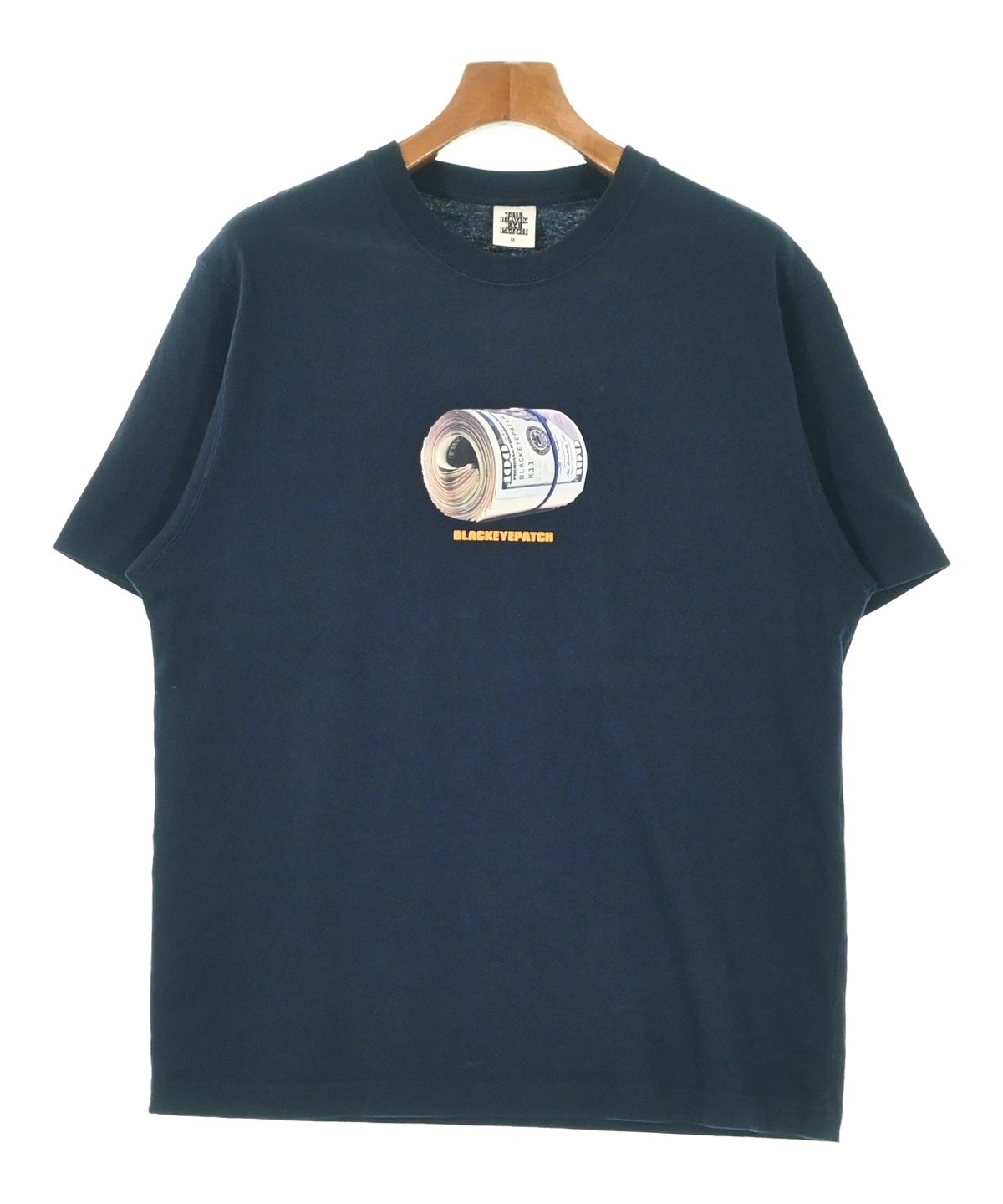 BLACK EYE PATCH（ブラックアイパッチ）Tシャツ・カットソー 紺 サイズ