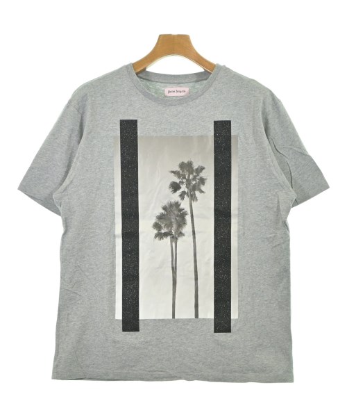 Palm Angels(パームエンジェルス)Tシャツ・カットソー グレー サイズ:M/2200643573055