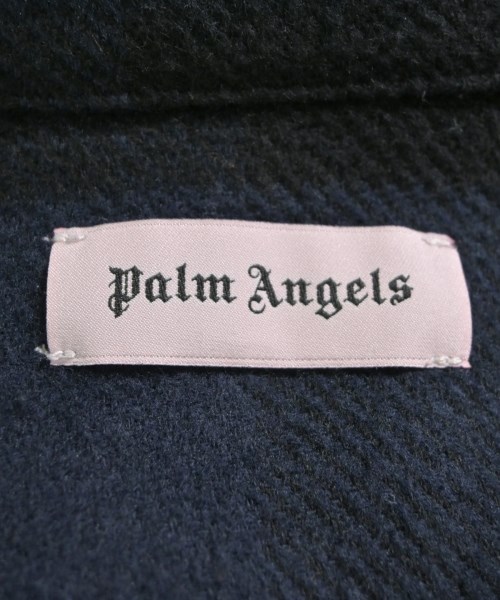 Palm Angels（パームエンジェルス）カジュアルシャツ 紺 サイズ:48(L位) メンズ/2200606114219