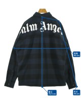Palm Angels（パームエンジェルス）カジュアルシャツ 紺 サイズ:48(L位) メンズ/2200606114219