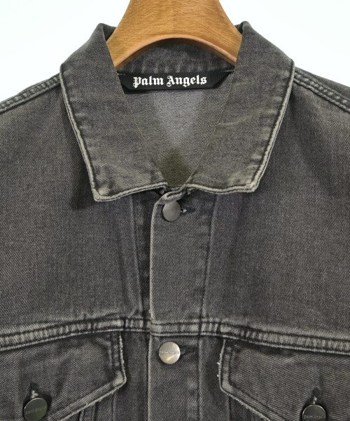 Palm Angels（パームエンジェルス）デニムジャケット グレー サイズ:XS メンズ/2200660412016