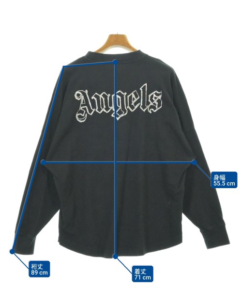 Palm Angels（パームエンジェルス）Tシャツ・カットソー 黒 サイズ:S メンズ/2200708164082