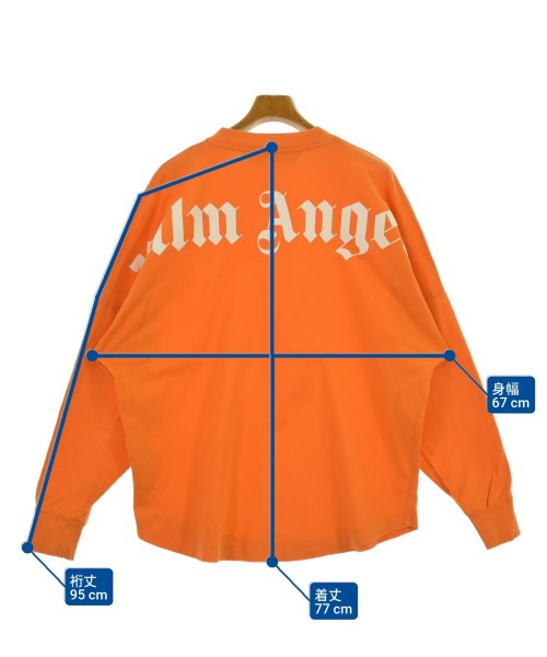 Palm Angels（パームエンジェルス）Tシャツ・カットソー オレンジ サイズ:M メンズ/2200644424066
