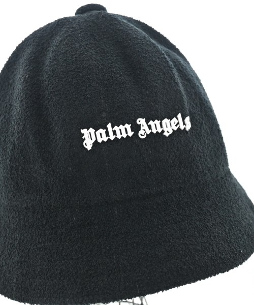 Palm Angels（パームエンジェルス）ニットキャップ・ビーニー 黒 サイズ:- メンズ/2200686139096